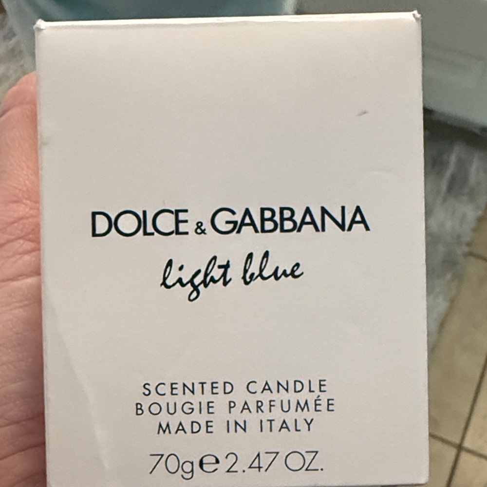 Dolce & Gabbana Light Blue Candle